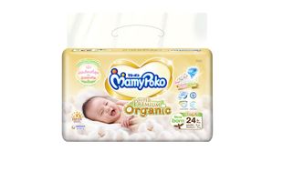 MAMY POKO ผ้าอ้อมเทปเด็ก ORGANIC NB 24 ชิ้น