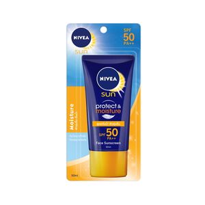 Nivea Sun Face Moist SPF50PA++ ครีมบำรุงและกันแดด สำหรับผิวหน้า ขนาด 50ml.