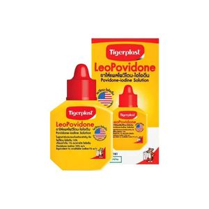 Tigerplast LeoPovidone Povidone-Iodine Solution 15 มล.