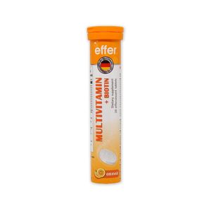 Effer MULTIVITAMIN+BIOTIN วิตามินเม็ดฟู่ 20 เม็ด