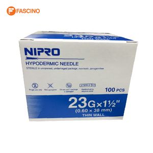 Nipro เข็ม 23gx1.1/2 Inches แบบ Thin Wall