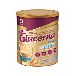 Abbott Glucerna Plus กลูเซอนา พลัส กลิ่นธัญพืช อาหารสูตรผู้ป่วยเบาหวาน  800 กรัม