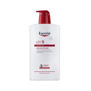 Eucerin pH5 Wash Lotion 1000ml ยูเซอริน ครีมอาบน้ำ สำหรับผิวธรรมดา-ผิวแห้ง
