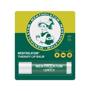 Mentholatum Therapy Lip Balm SPF15 3.5g เมนโทลาทั่ม ลิปบาล์มบำรุงริมฝีปาก ป้องกันแสงแดด