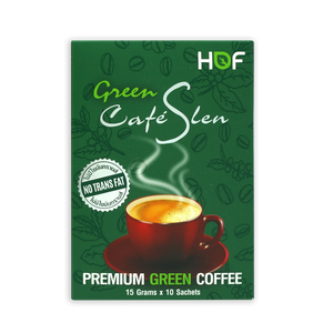 HOF Green Cafe' Slen Premium Coffee 10 ซอง