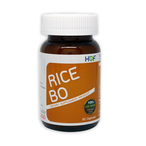 HOF Rice B.O. น้ำมันรำข้าว 500mg. 60 แคปซูล