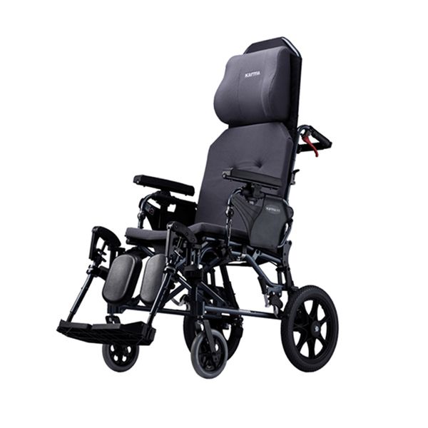 Karma รถเข็นอัลลอยด์ ปรับนอน MVP502 พนักสีดำ