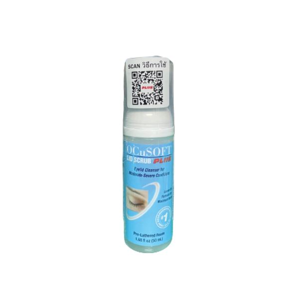 Ocusoft Lid Scrub Plus Foam 50ml