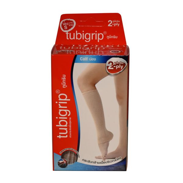 Tubigrip Calf 2Ply ทูบิกริบ พยุงน่อง Size L