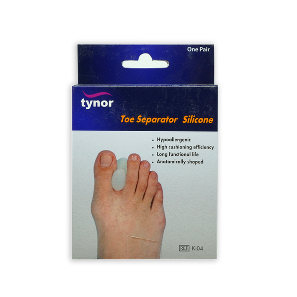 tynor ซิลิโคนคั่นนิ้ว K04 Toe Separator Size L