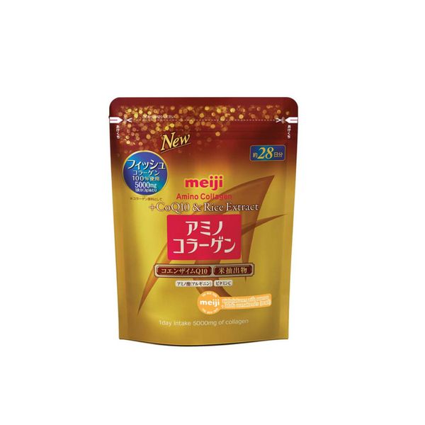 Meiji Amino Collagen + Q10 + Rice Powder Extract 196 กรัม