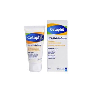 Cetaphil ครีมกันแดด UVA-UVB Defense SPF 50 ขนาด 50ml.