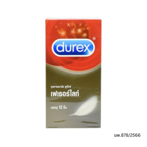 Durex ถุงยาง Fetherlite จำนวน 12 ชิ้น