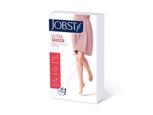 Jobst ถุงน่องเส้นเลือดขอดผู้หญิง ใต้เข่าแบบปลายปิดไซส์ M แรงรัด 20-30 mmHg 1 คู่