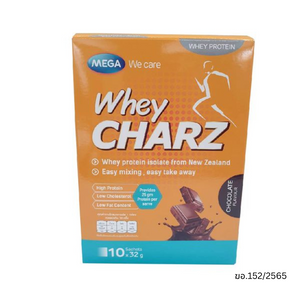Mega We Care Whey Charz เมก้า เวย์ ชาร์ซ รสช็อกโกแลต 32 กรัม