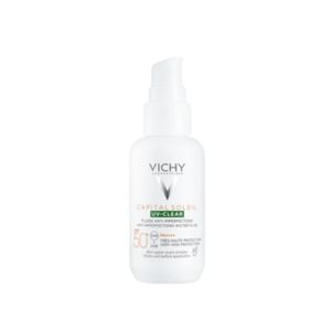 VICHY Capital Soleil UV Clear SPF50+ PA++++ กันแดดสำหรับผิวมันเป็นสิวง่าย (40ml.)