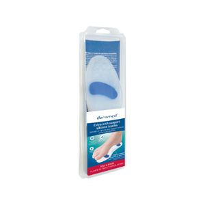 DERAMED แผ่นซิลิโคนรองเท้า EXTRA ARCH SUPPORT SILICONE ไซส์ S (2 ชิ้น / แพ็ค)