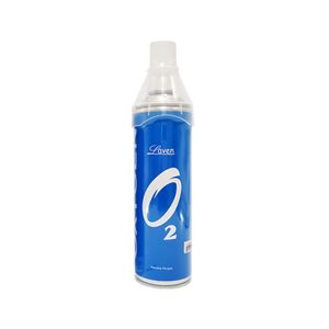 Laven Oxygen  ออกซิเจนบริสุทธิ์เข้มข้น 95 % กระป๋อง ขนาด 8000 cc.