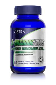 Vistra L-Arginine  Plus L-Ornithine Hydrochloride 1000mg