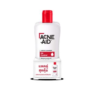 Acne Aid Oil Control Cleanser 100ml เซ็ต 2 ขวด